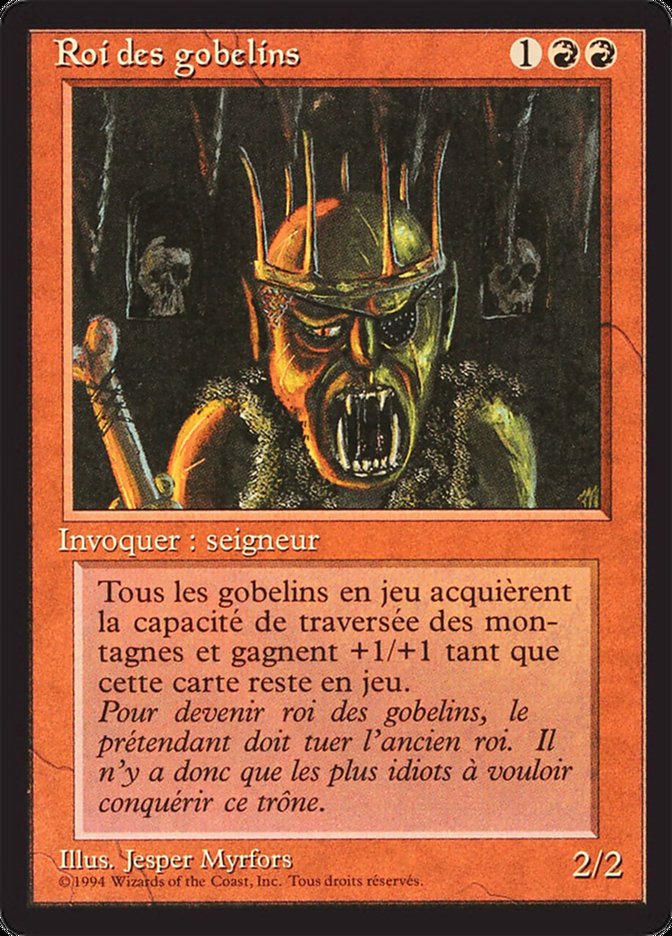 Goblin King [Foreign Black Border] | L.A. Mood Comics and Games