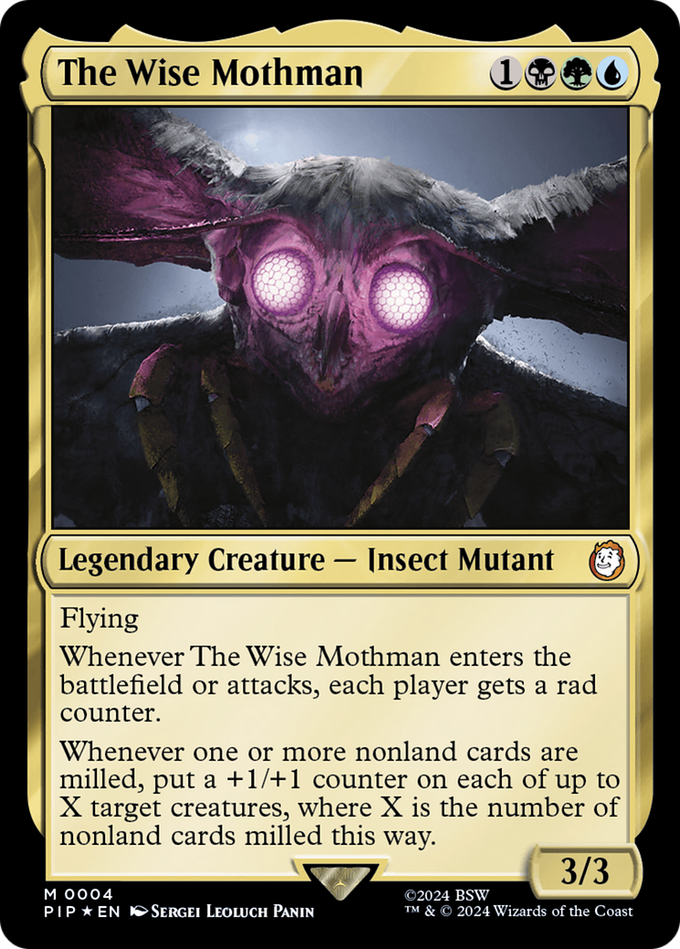 The Wise Mothman [Fallout] | L.A. Mood Comics and Games