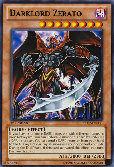 Darklord Zerato [BP02-EN060] Mosaic Rare | L.A. Mood Comics and Games