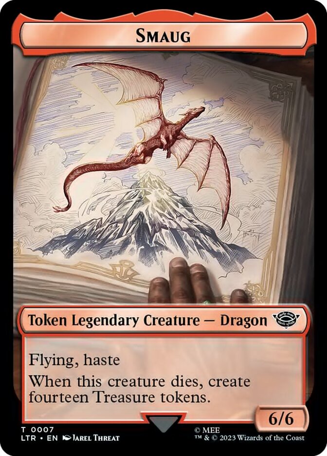 Smaug Token [The Lord of the Rings: Tales of Middle-Earth Tokens] | L.A. Mood Comics and Games