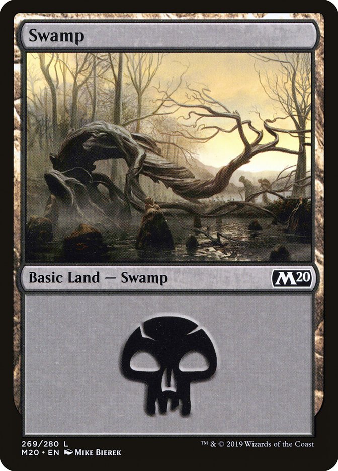 Swamp (269) [Core Set 2020] | L.A. Mood Comics and Games