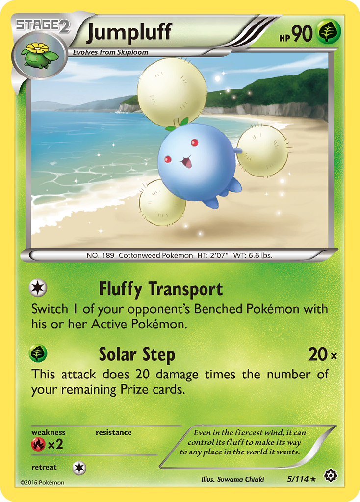 Jumpluff (5/114) [XY: Steam Siege] | L.A. Mood Comics and Games