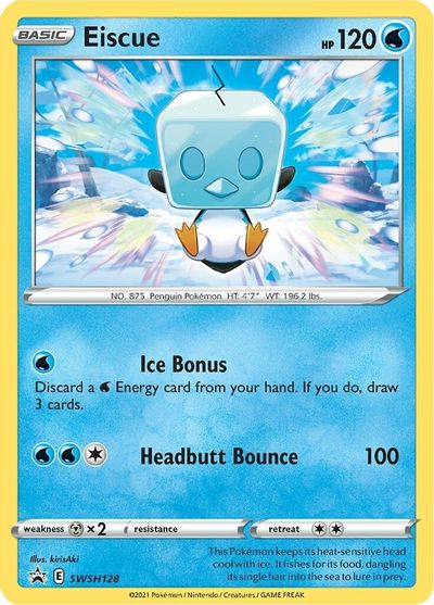 Eiscue (SWSH128) [Sword & Shield: Black Star Promos] | L.A. Mood Comics and Games