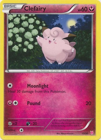 Clefairy (13/30) [XY: Trainer Kit 1 - Wigglytuff] | L.A. Mood Comics and Games