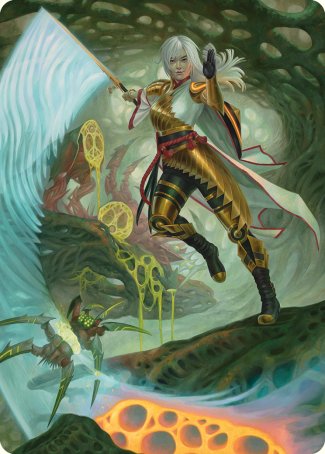 The Eternal Wanderer Art Card [Phyrexia: All Will Be One Art Series] | L.A. Mood Comics and Games