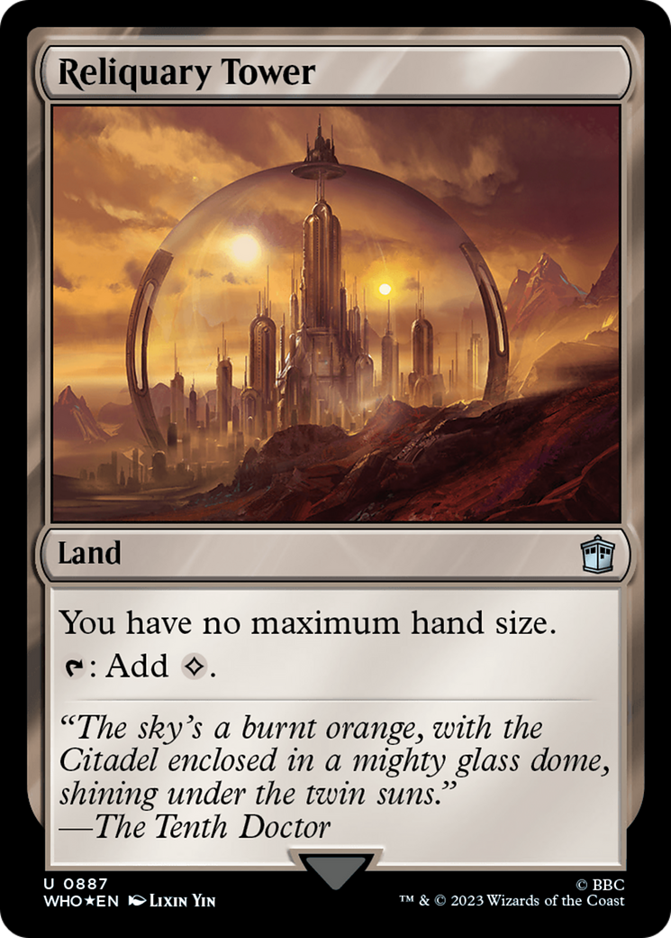 Reliquary Tower (Surge Foil) [Doctor Who] | L.A. Mood Comics and Games