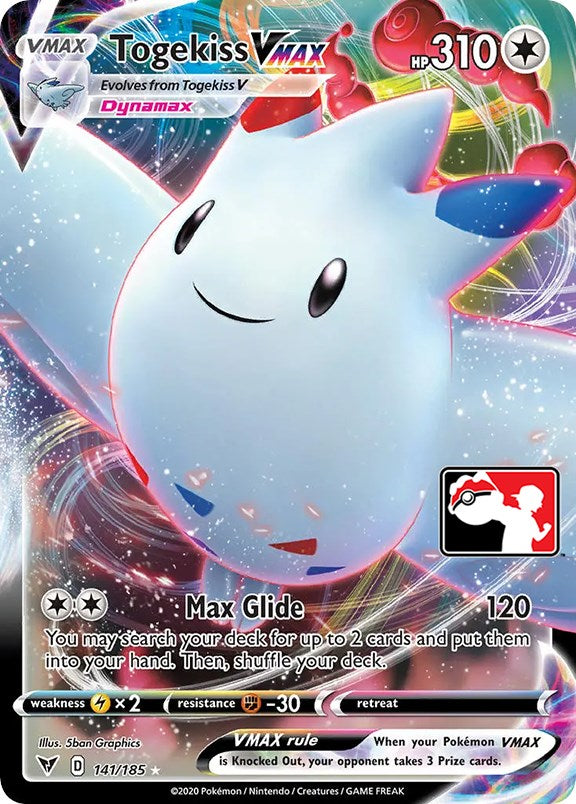 Togekiss VMAX (141/185) [Prize Pack Series One] | L.A. Mood Comics and Games