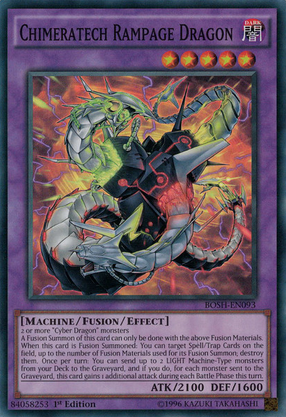 Chimeratech Rampage Dragon [BOSH-EN093] Super Rare | L.A. Mood Comics and Games