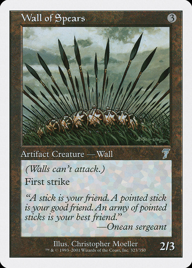 Wall of Spears [Seventh Edition] | L.A. Mood Comics and Games