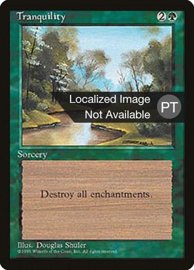 Tranquility [Fourth Edition (Foreign Black Border)] | L.A. Mood Comics and Games