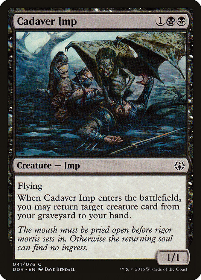 Cadaver Imp [Duel Decks: Nissa vs. Ob Nixilis] | L.A. Mood Comics and Games