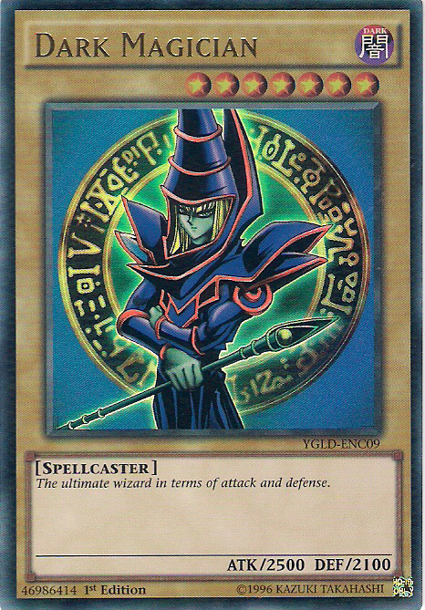 Dark Magician [YGLD-ENC09] Ultra Rare | L.A. Mood Comics and Games