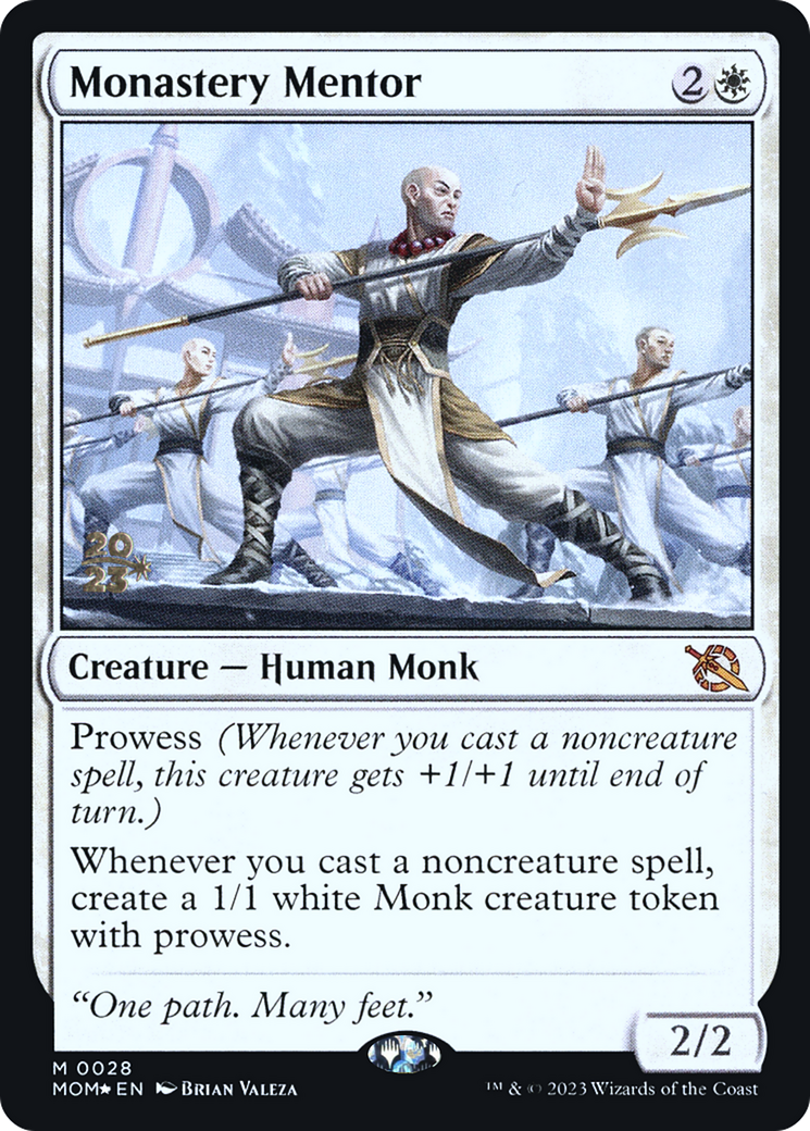 Monastery Mentor [March of the Machine Prerelease Promos] | L.A. Mood Comics and Games