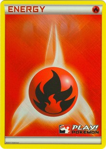 Fire Energy (2011 Play Pokemon Promo) [League & Championship Cards] | L.A. Mood Comics and Games