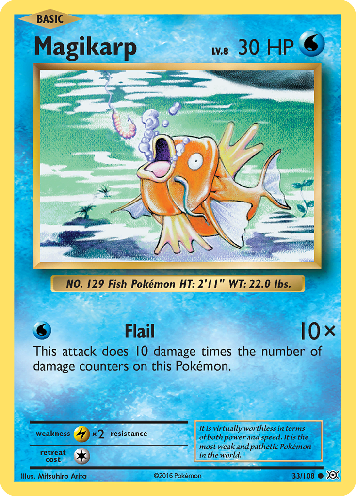 Magikarp (33/108) [XY: Evolutions] | L.A. Mood Comics and Games