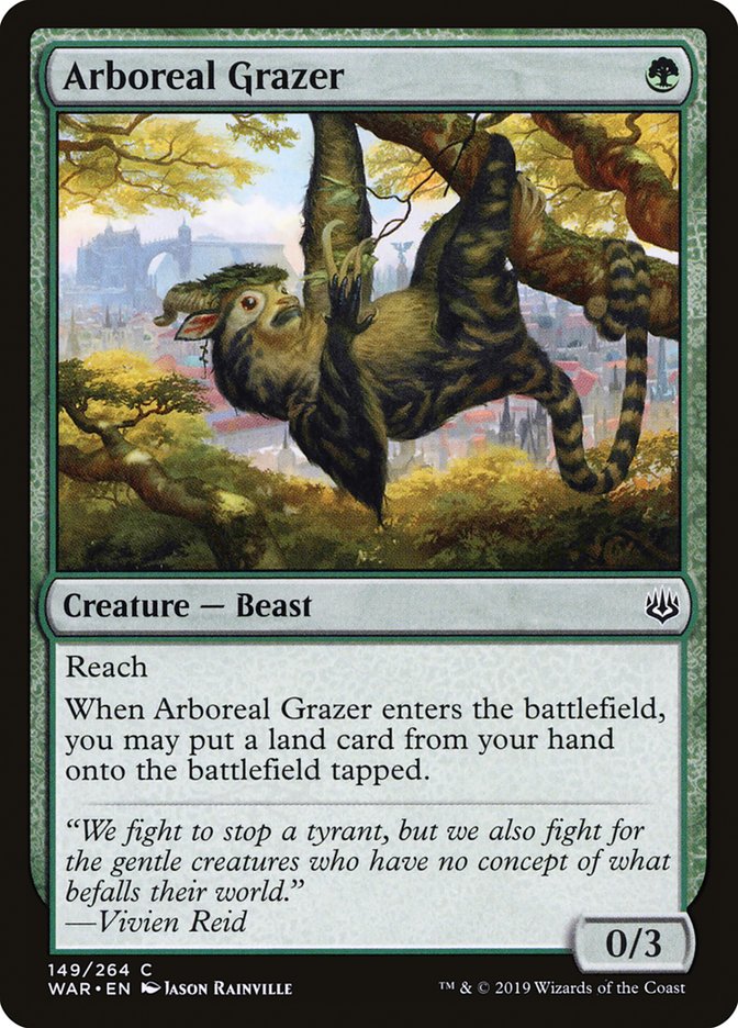 Arboreal Grazer [War of the Spark] | L.A. Mood Comics and Games