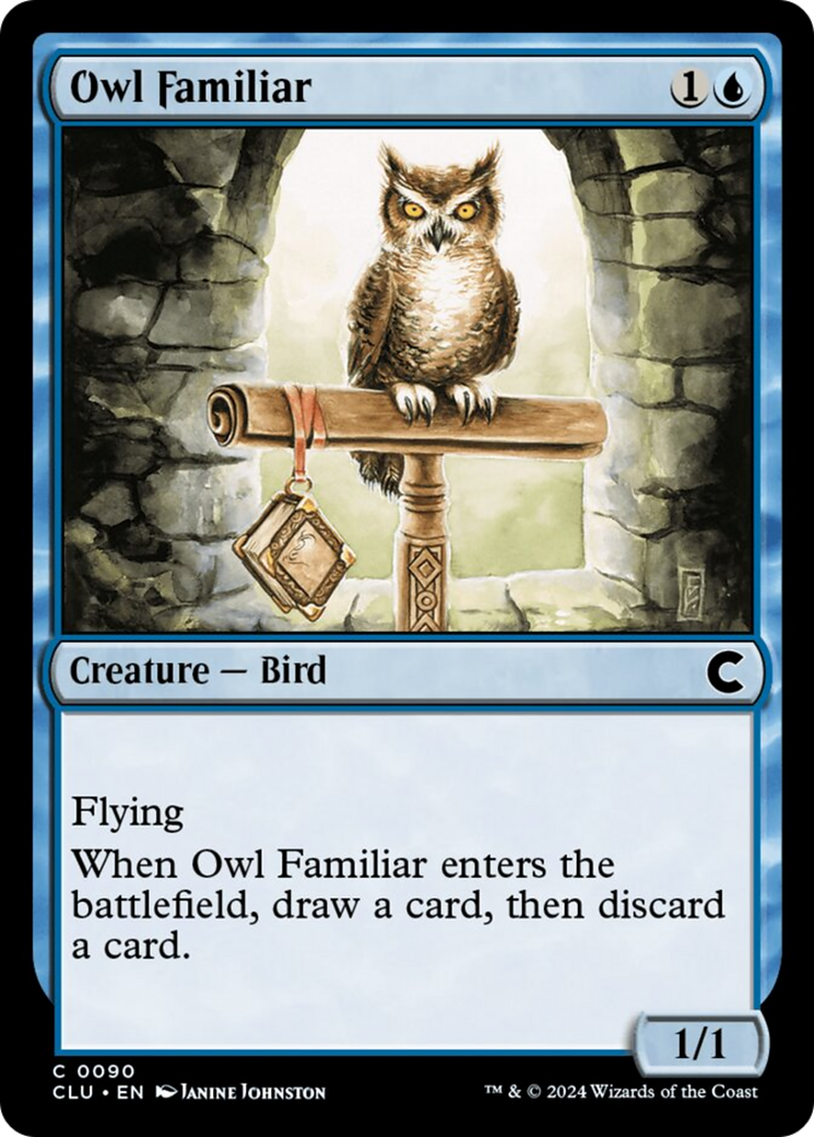 Owl Familiar [Ravnica: Clue Edition] | L.A. Mood Comics and Games
