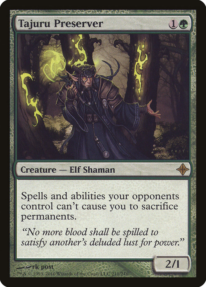 Tajuru Preserver [Rise of the Eldrazi] | L.A. Mood Comics and Games
