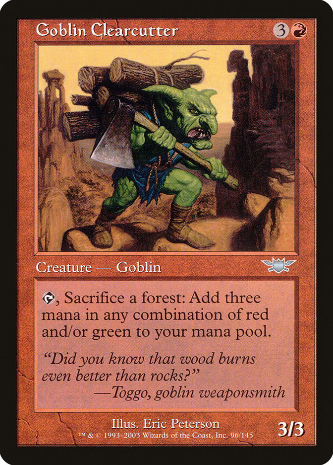 Goblin Clearcutter [Legions] | L.A. Mood Comics and Games