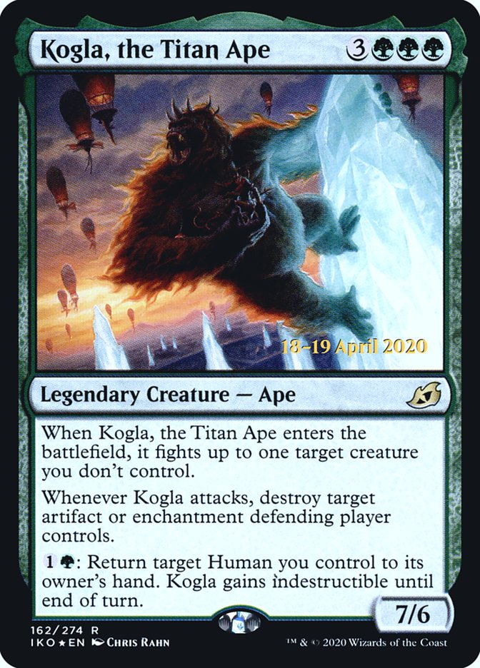 Kogla, the Titan Ape [Ikoria: Lair of Behemoths Prerelease Promos] | L.A. Mood Comics and Games