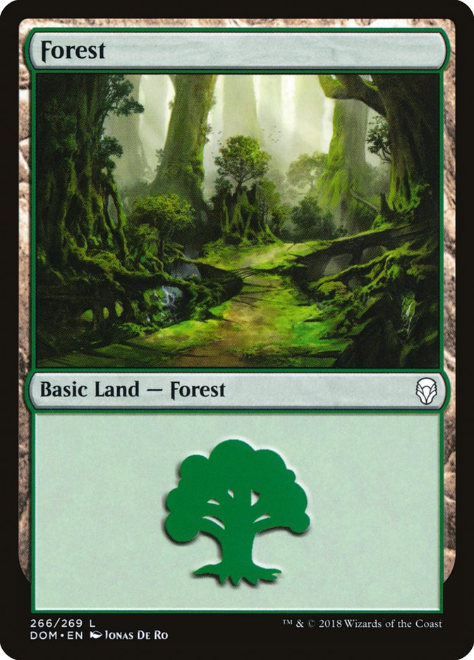 Forest (266) [Dominaria] | L.A. Mood Comics and Games