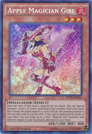 Apple Magician Girl [MVP1-ENS15] Secret Rare | L.A. Mood Comics and Games