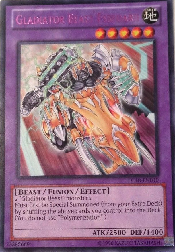 Gladiator Beast Essedarii (Purple) [DL18-EN010] Rare | L.A. Mood Comics and Games