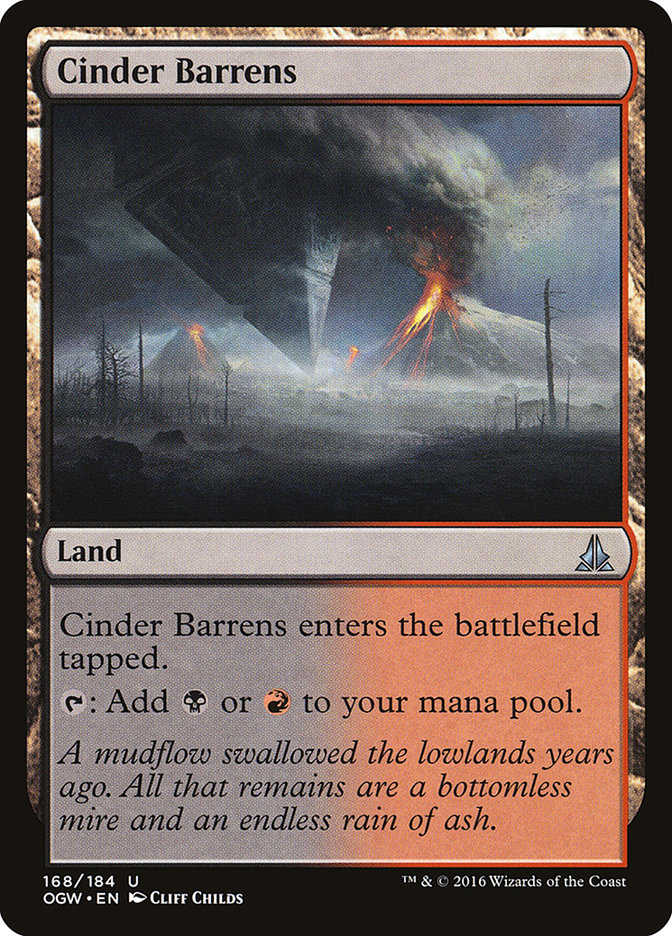 Cinder Barrens [Oath of the Gatewatch] | L.A. Mood Comics and Games
