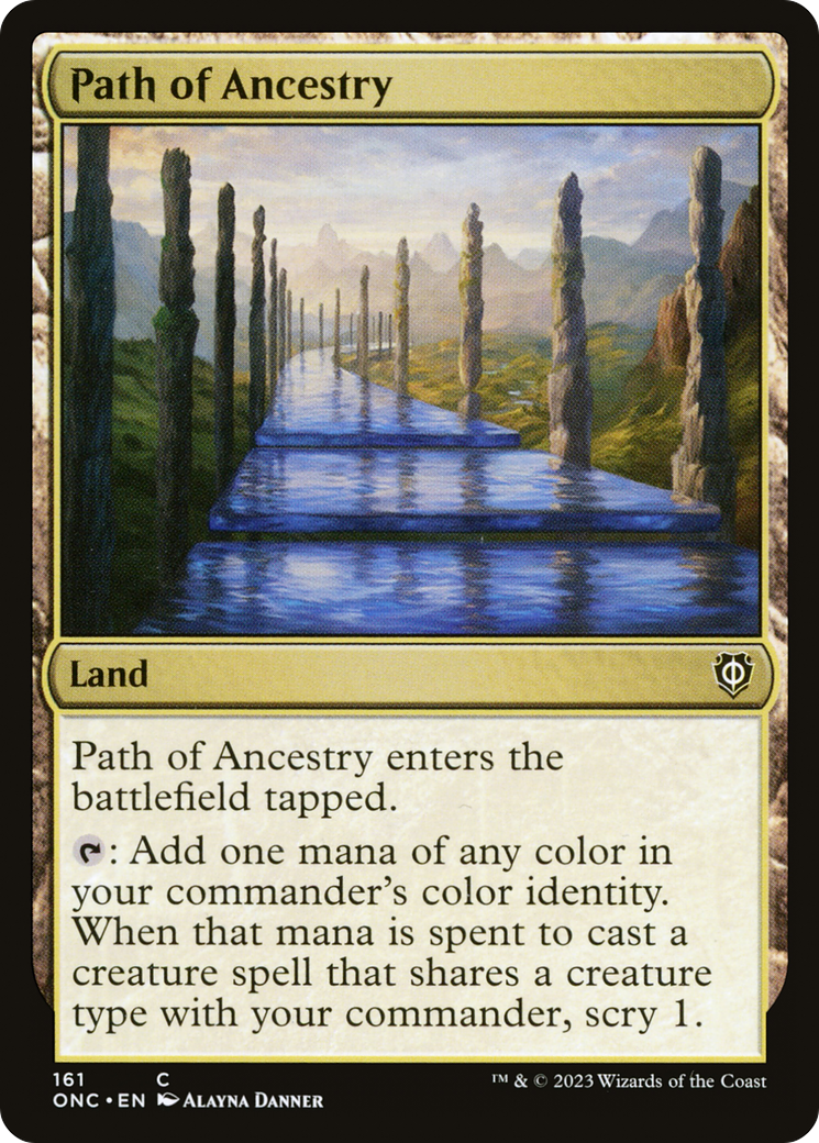 Path of Ancestry [Phyrexia: All Will Be One Commander] | L.A. Mood Comics and Games