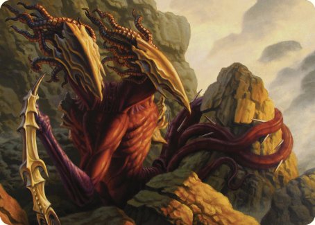 Two-Headed Sliver Art Card [Commander Masters Art Series] | L.A. Mood Comics and Games