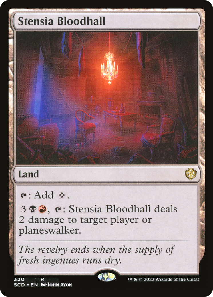 Stensia Bloodhall [Starter Commander Decks] | L.A. Mood Comics and Games