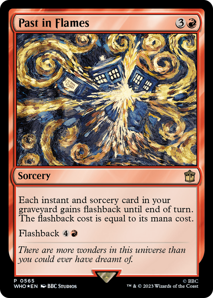 Past in Flames [Doctor Who Promos] | L.A. Mood Comics and Games