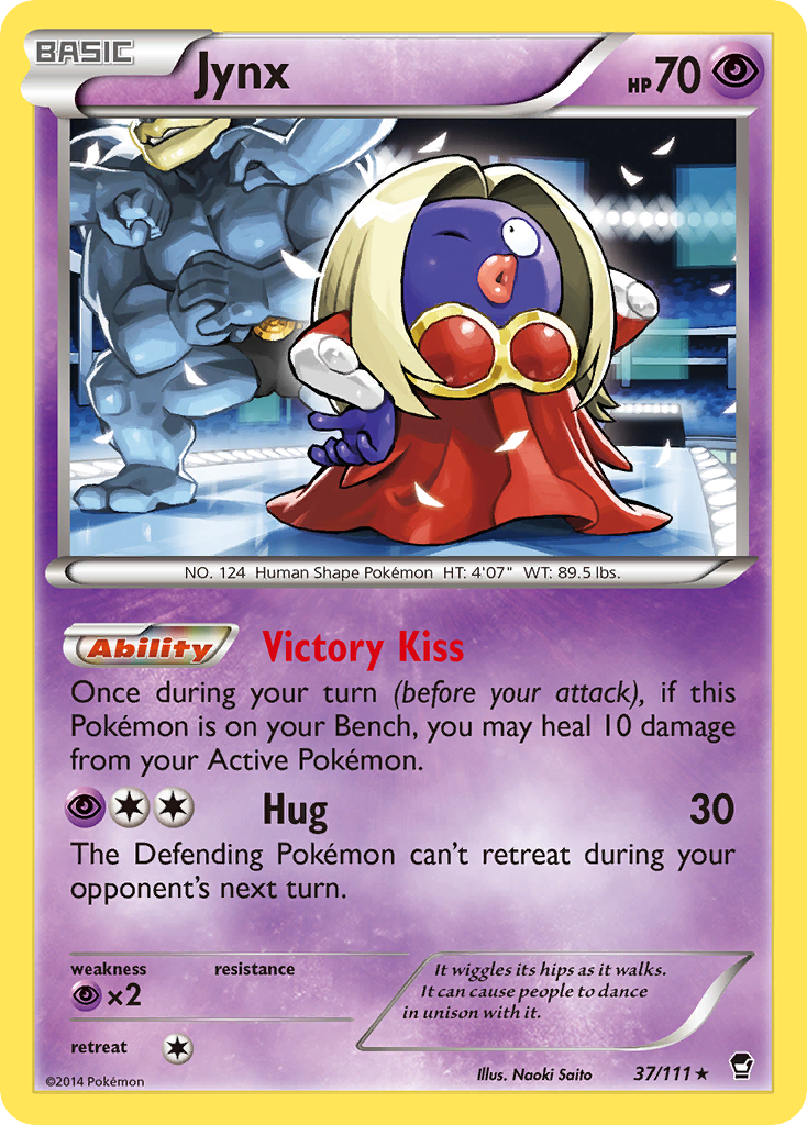 Jynx (37/111) [XY: Furious Fists] | L.A. Mood Comics and Games