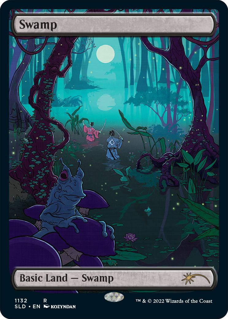 Swamp (1132) (Full-Art) [Secret Lair Drop Series] | L.A. Mood Comics and Games