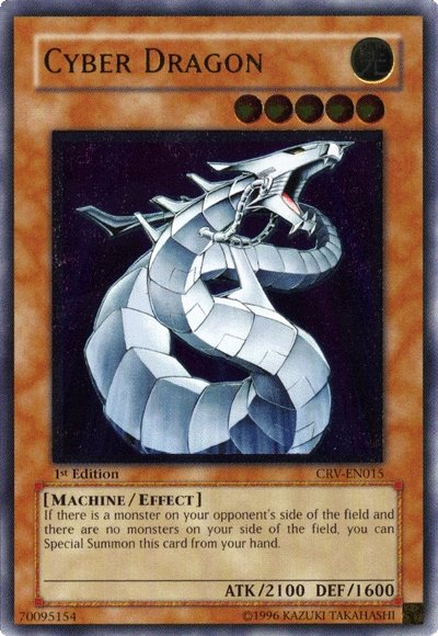 Cyber Dragon [CRV-EN015] Ultimate Rare | L.A. Mood Comics and Games