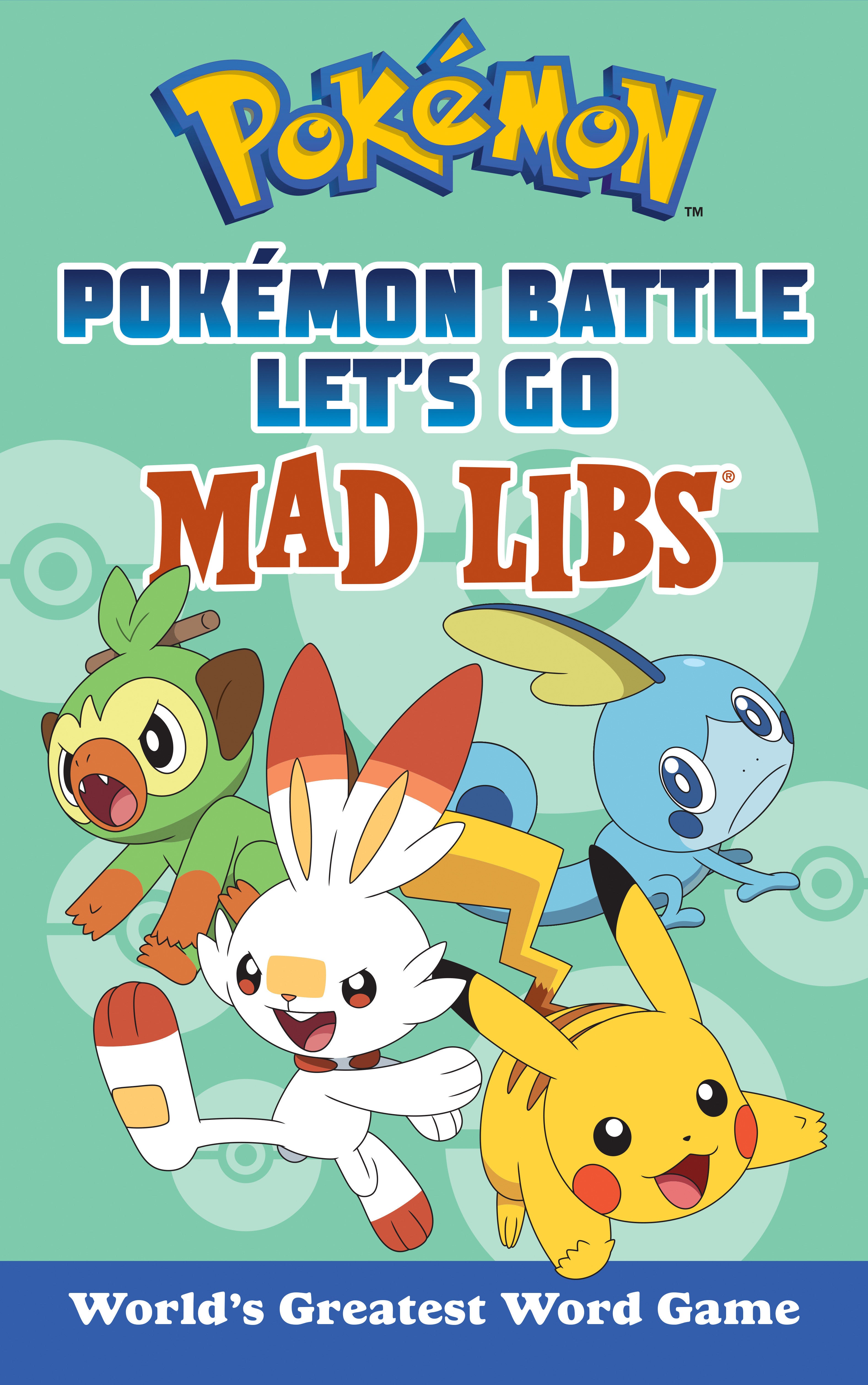 PokéMon Battle Let'S Go Mad Libs | L.A. Mood Comics and Games