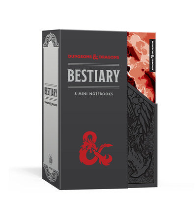 D&D Bestiary Notebook Set (8 Mini Notebooks) | L.A. Mood Comics and Games