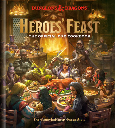 Dungeons & Dragons Heroes' Feast (Dungeons & Dragons) The Official D&D Cookbook | L.A. Mood Comics and Games