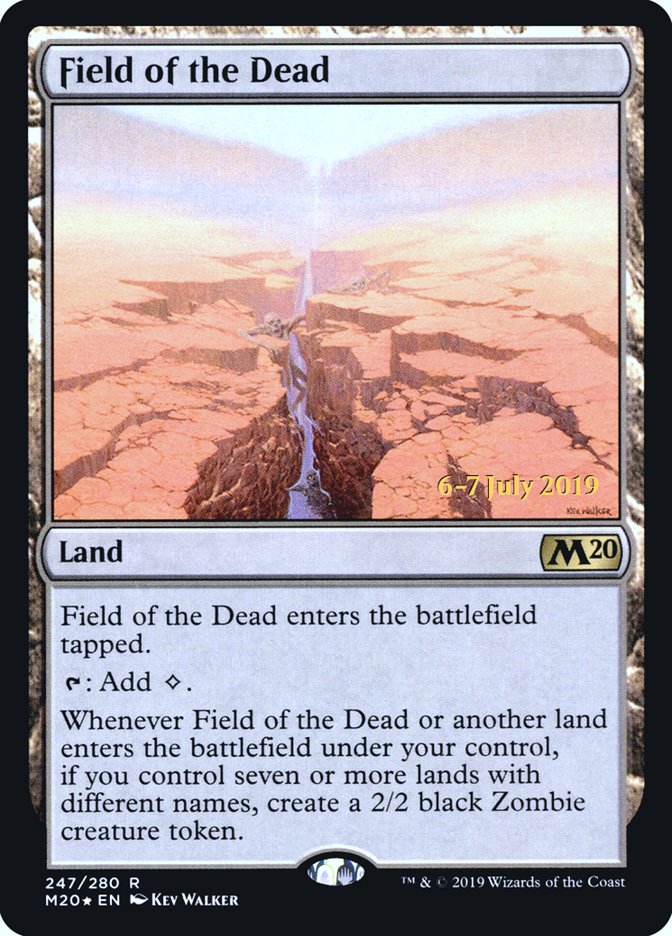 Field of the Dead [Core Set 2020 Prerelease Promos] | L.A. Mood Comics and Games
