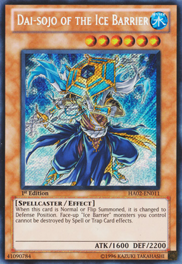 Dai-sojo of the Ice Barrier [HA02-EN011] Secret Rare | L.A. Mood Comics and Games