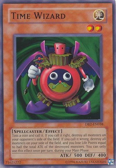 Time Wizard [DB2-EN038] Super Rare | L.A. Mood Comics and Games
