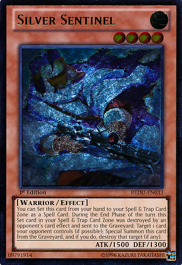 Silver Sentinel [REDU-EN033] Ultimate Rare | L.A. Mood Comics and Games