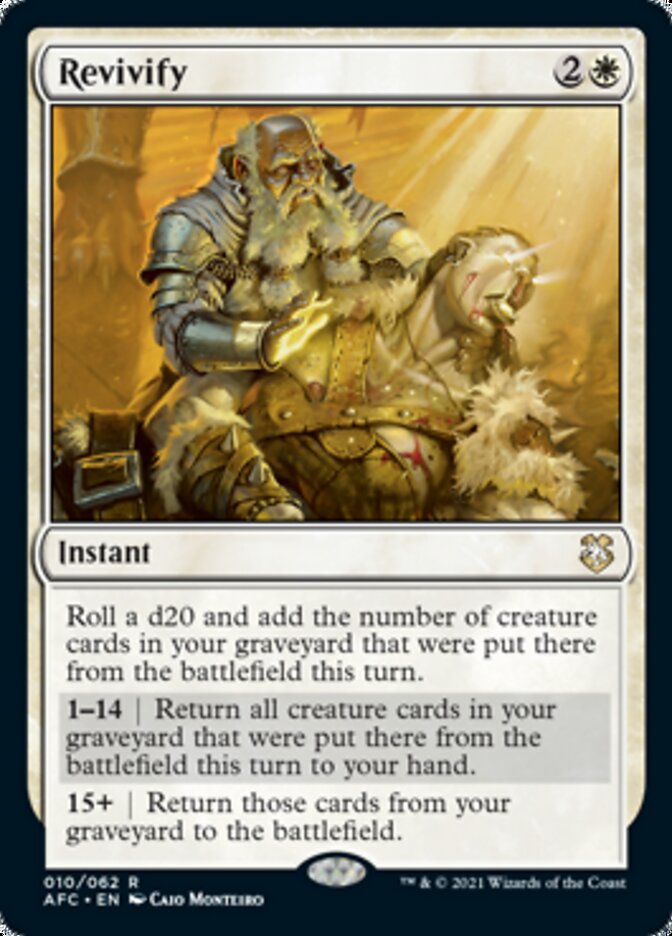 Revivify [Dungeons & Dragons: Adventures in the Forgotten Realms Commander] | L.A. Mood Comics and Games