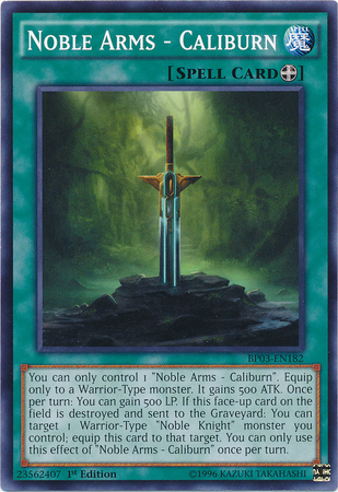 Noble Arms - Caliburn [BP03-EN182] Common | L.A. Mood Comics and Games