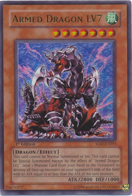 Armed Dragon LV7 [SOD-EN015] Ultra Rare | L.A. Mood Comics and Games