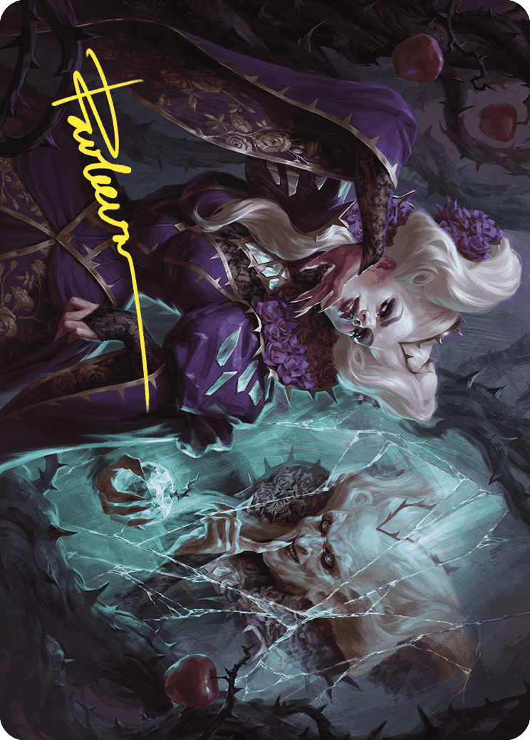 Conceited Witch Art Card (Gold-Stamped Signature) [Wilds of Eldraine Art Series] | L.A. Mood Comics and Games
