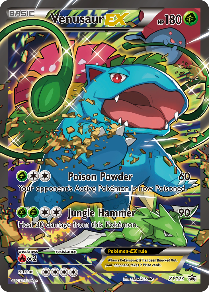 Venusaur EX (XY123) [XY: Black Star Promos] | L.A. Mood Comics and Games