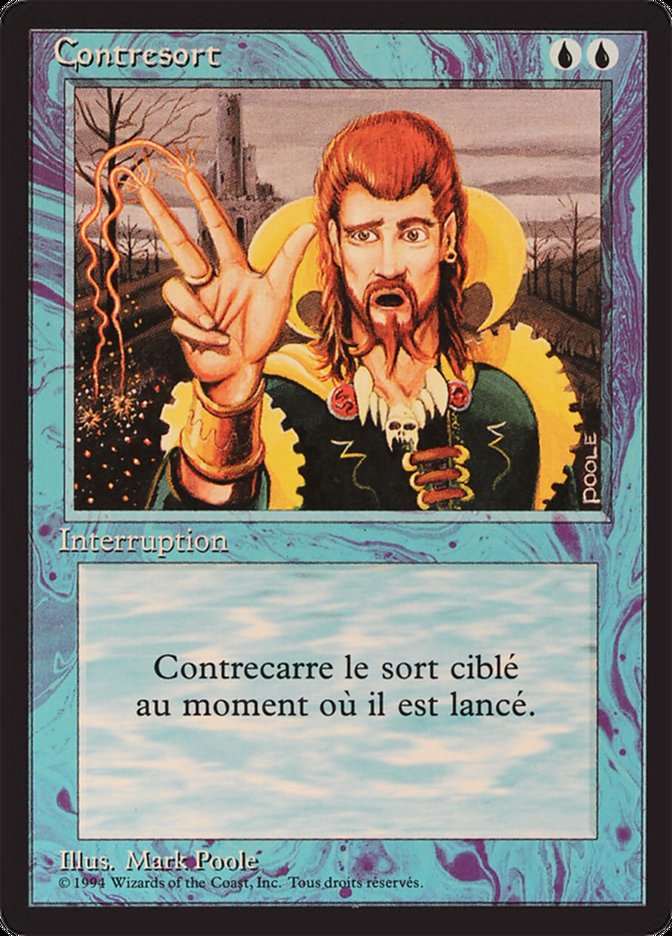 Counterspell [Foreign Black Border] | L.A. Mood Comics and Games