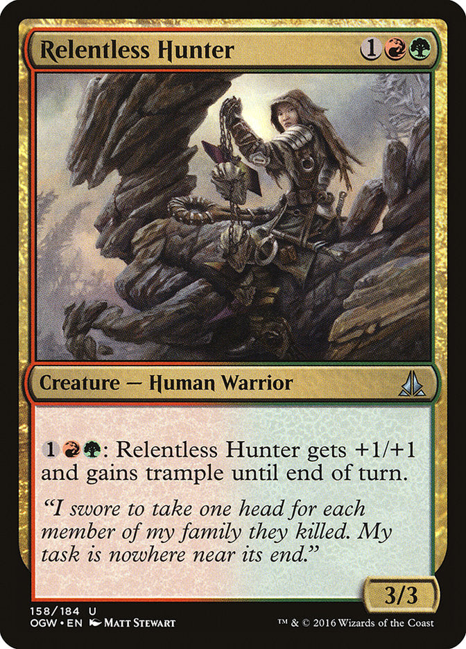 Relentless Hunter [Oath of the Gatewatch] | L.A. Mood Comics and Games