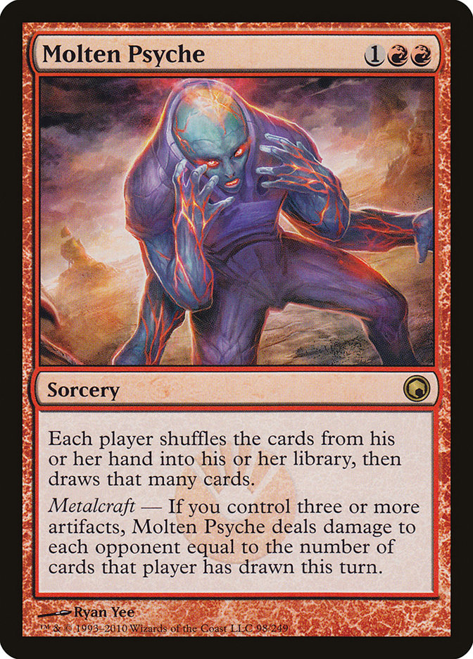 Molten Psyche [Scars of Mirrodin] | L.A. Mood Comics and Games